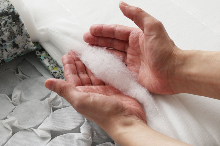 抗菌防臭等の機能綿を使ったマットレスは高評価