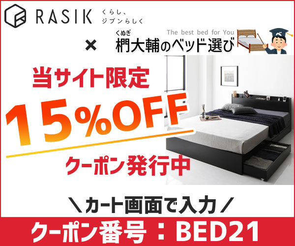 RASIK（ラシク）×当サイト特別クーポン