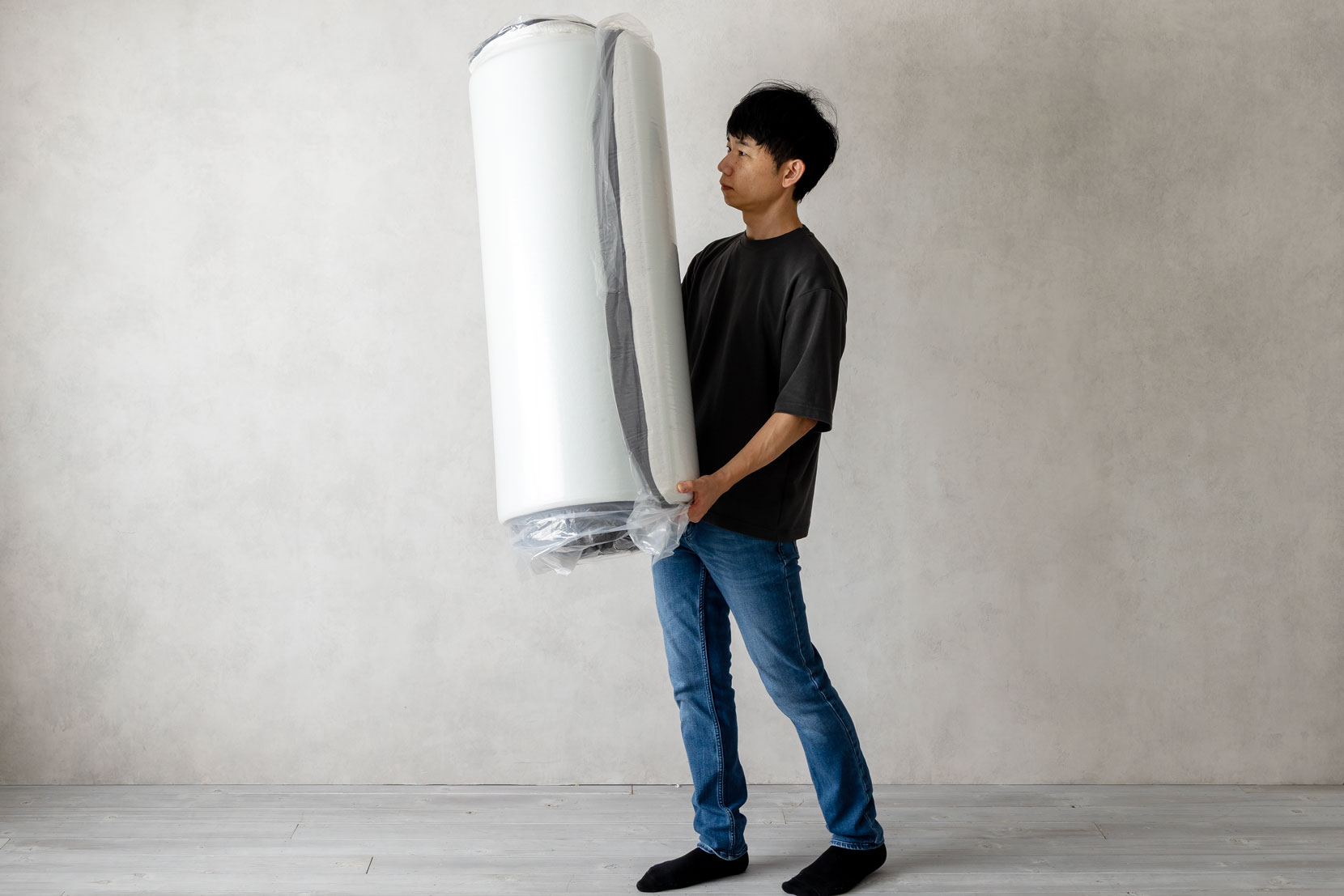快眠タイムズ マットレス3.0の持ち運び