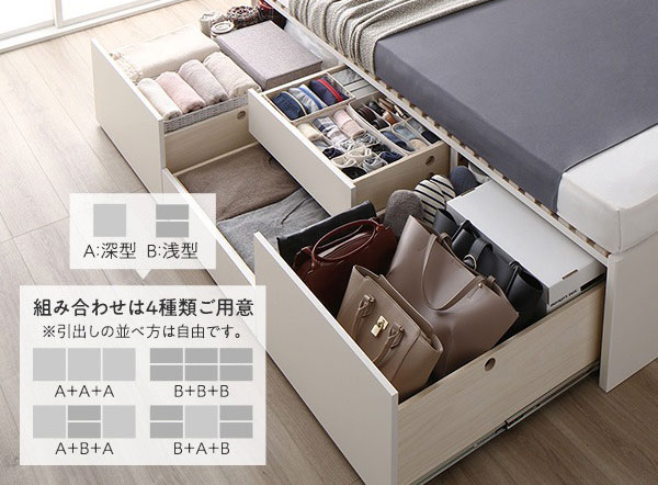 引出しのタイプ