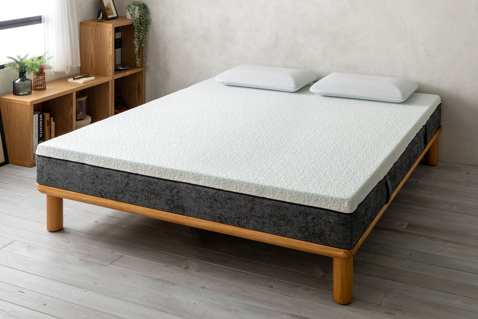 クイーンサイズのベッド