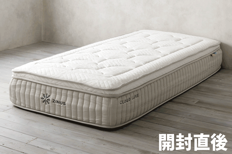 開封直後と約1週間後(アニメーション)