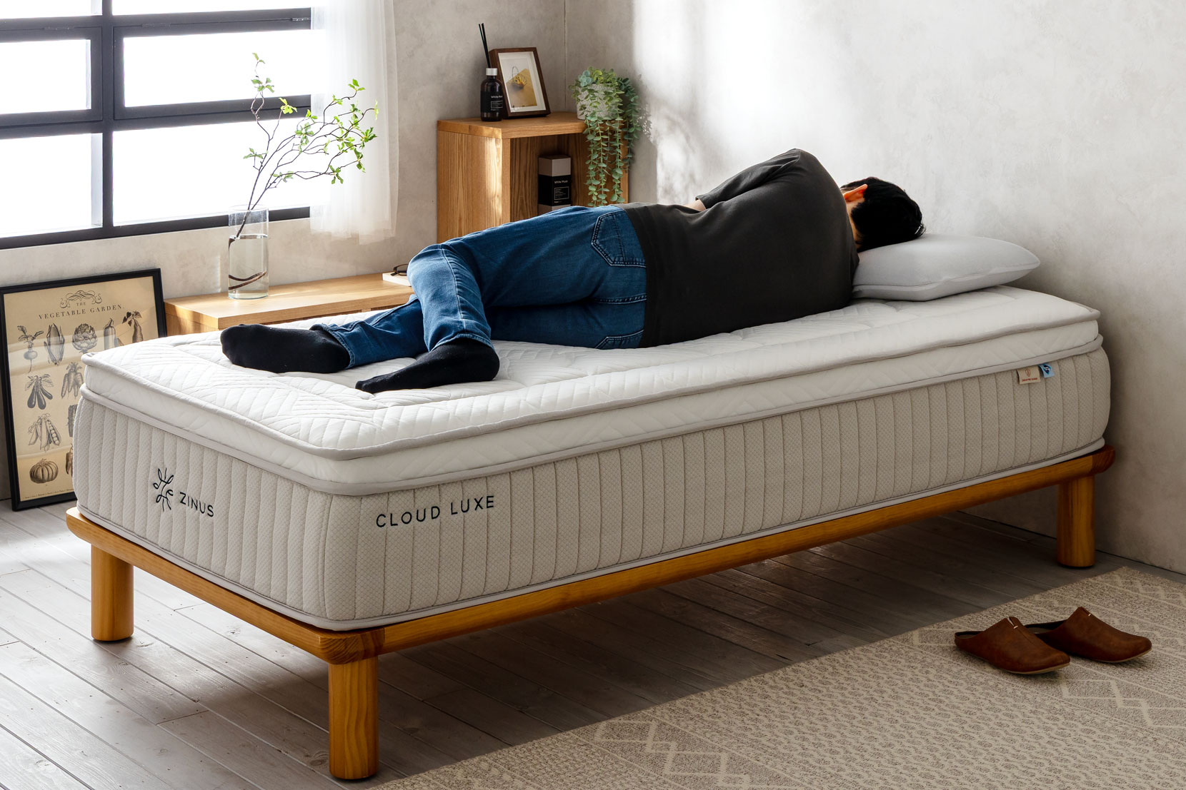 Cloud Luxe マットレスの試し寝