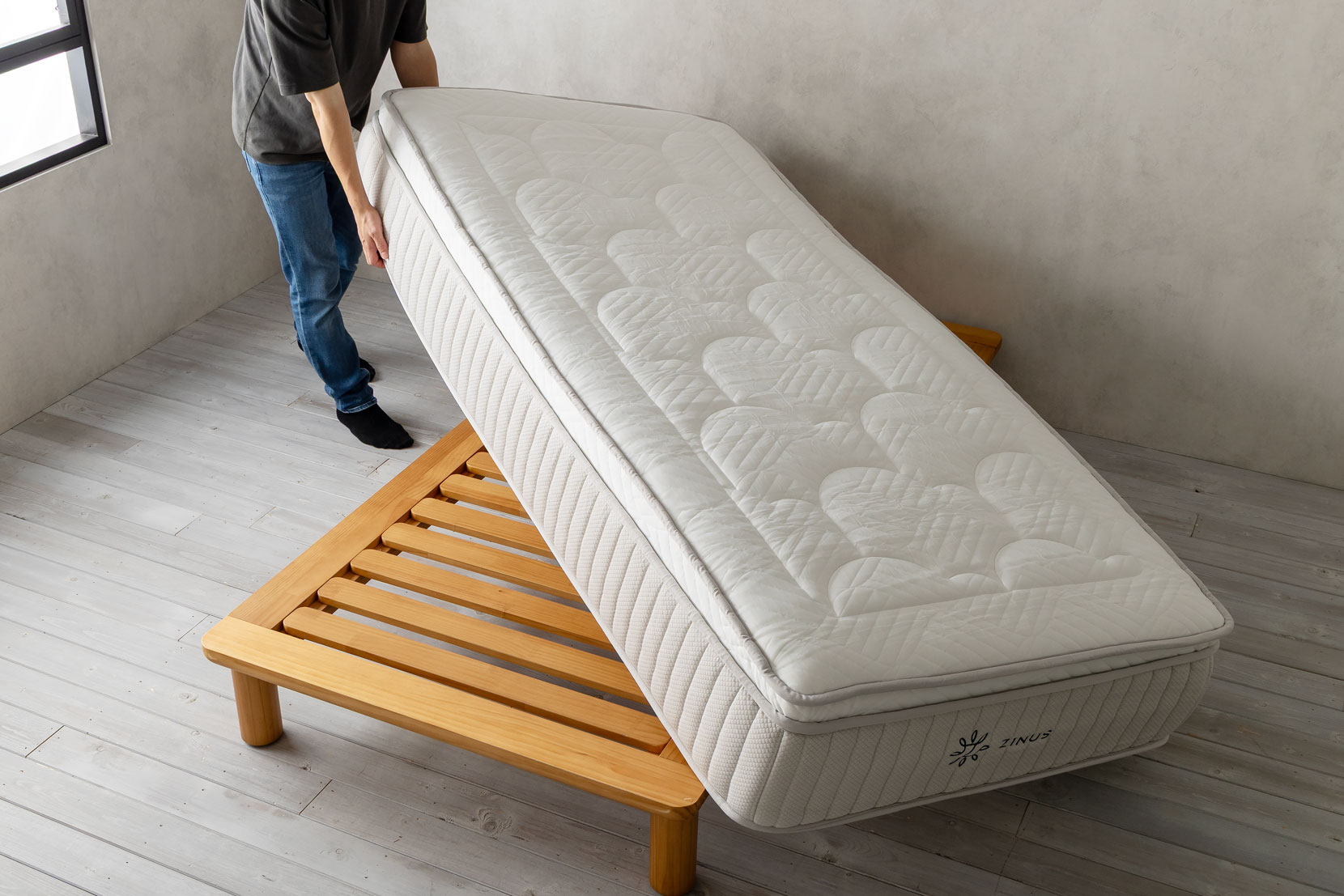 マットレスのハンドリング