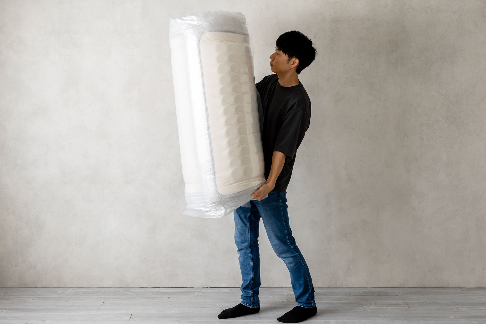 マットレスの持ち運び