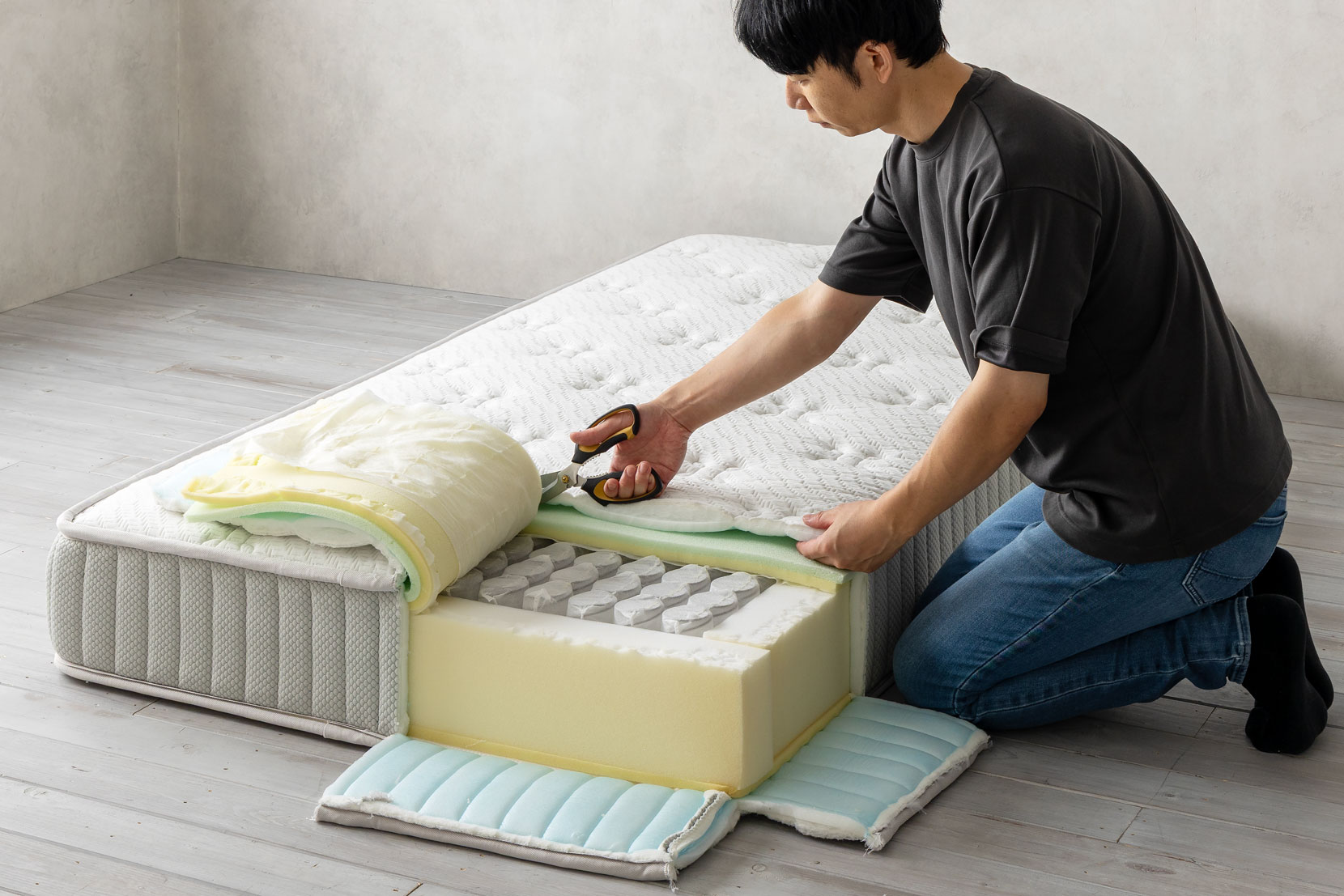 GreenTea Luxeを切る