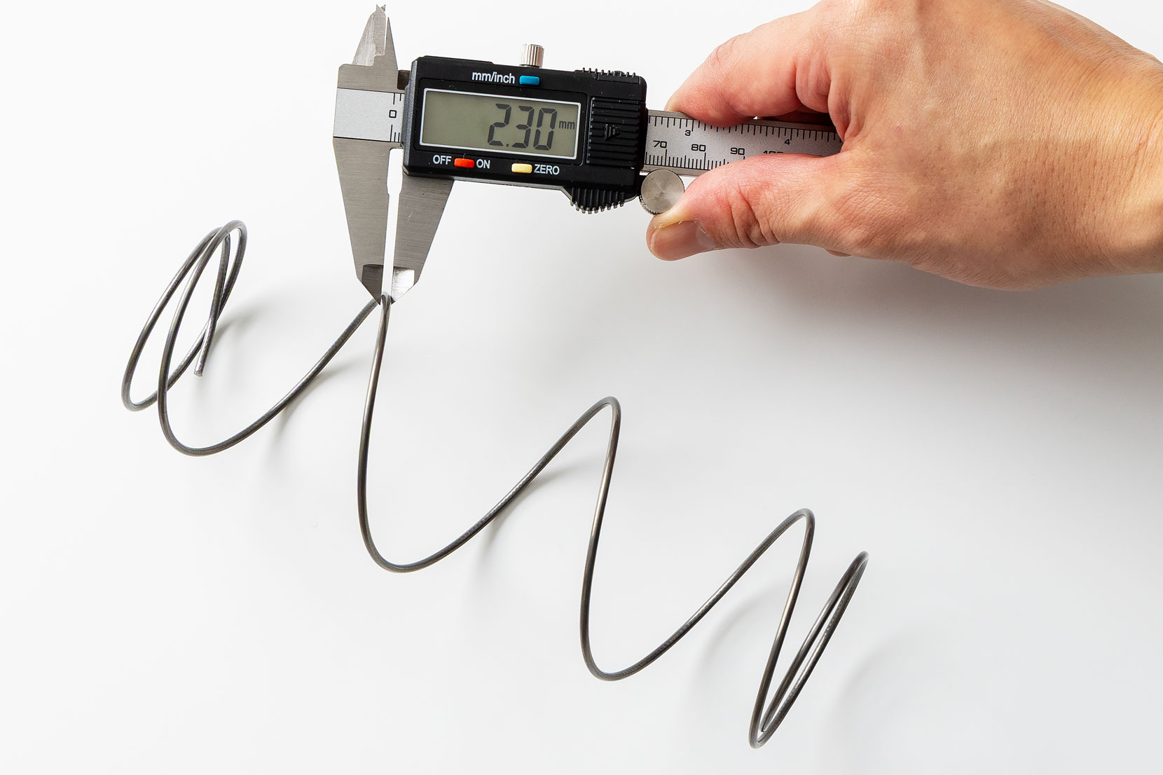 線径2.3mmのコイル