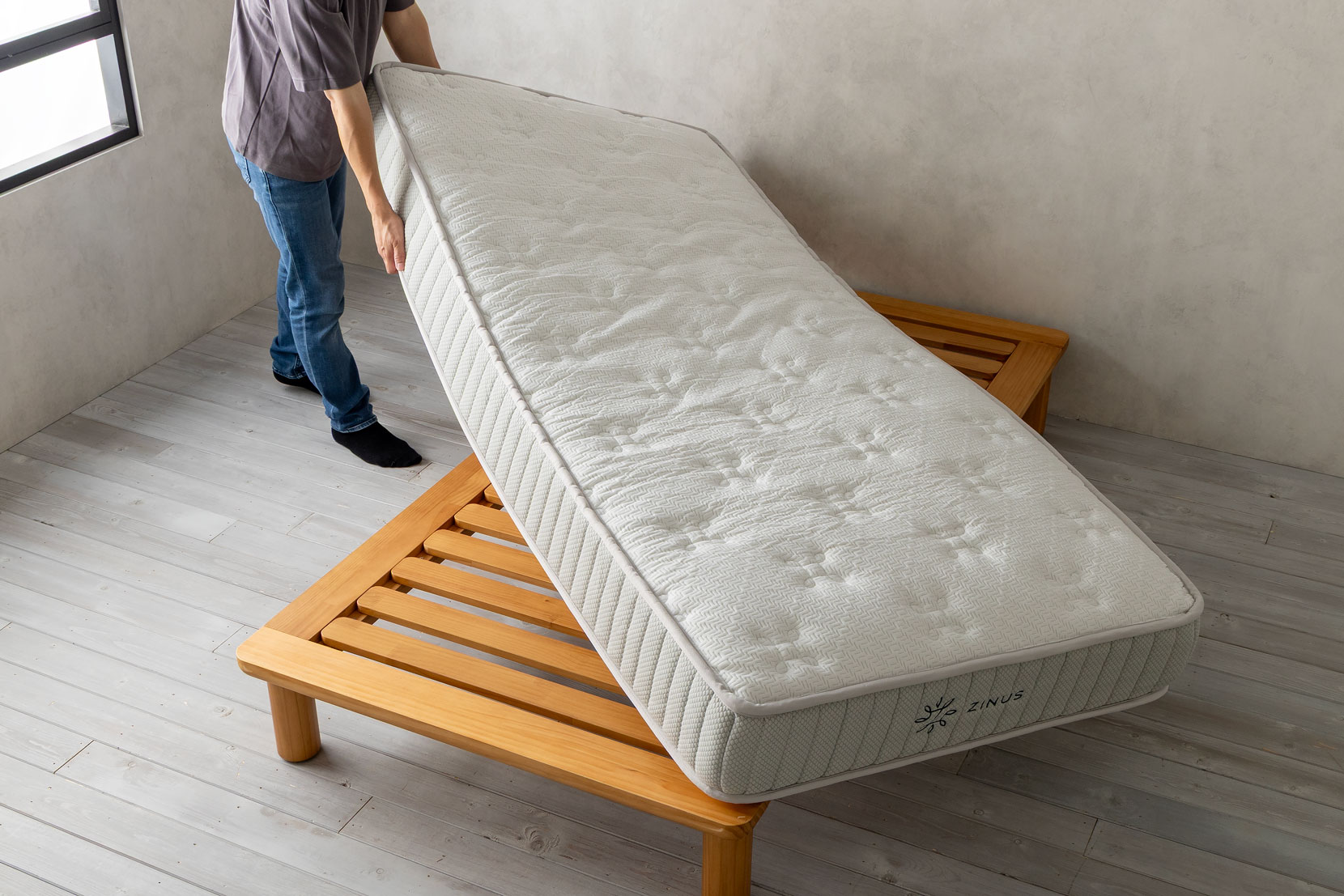 マットレスのハンドリング