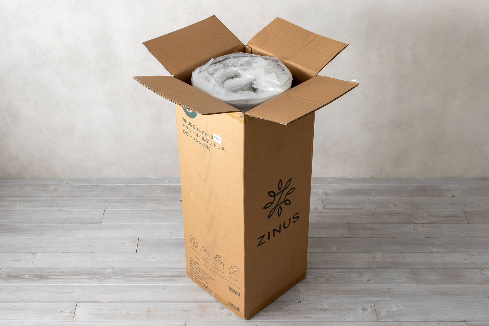 段ボールの開封