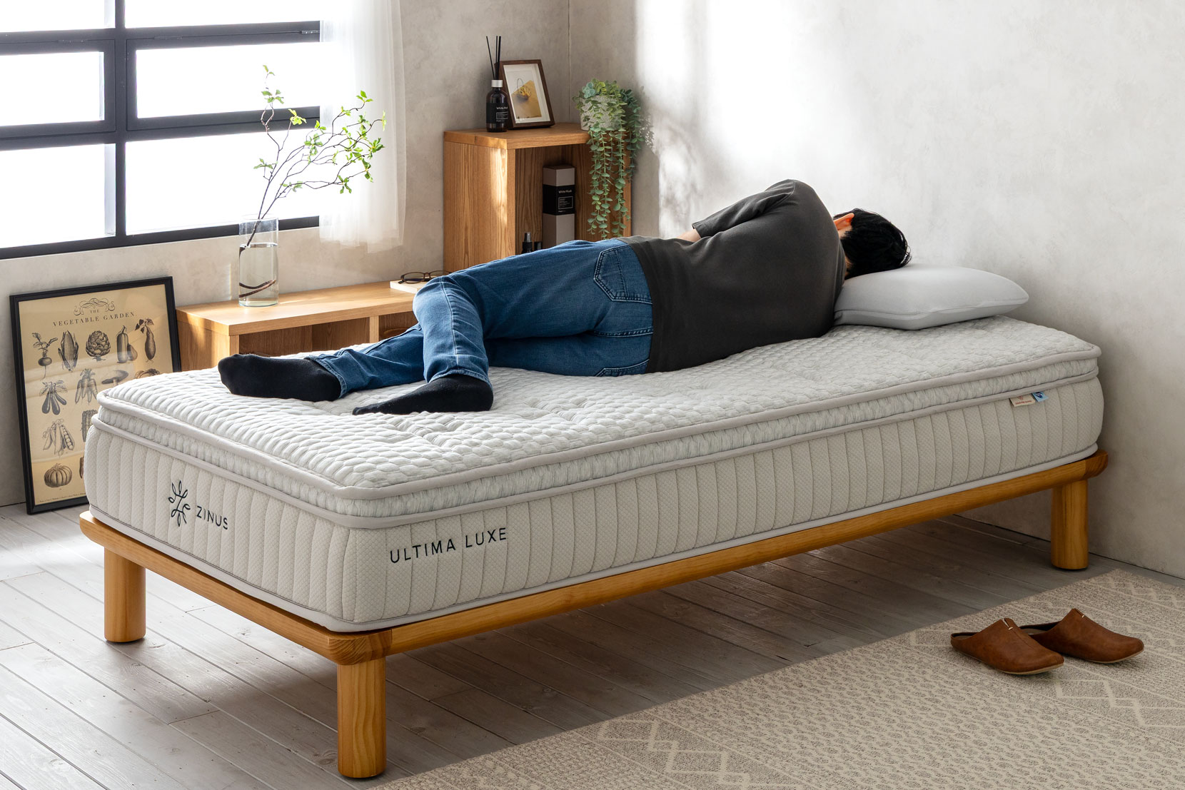 Ultima Luxe マットレスの試し寝