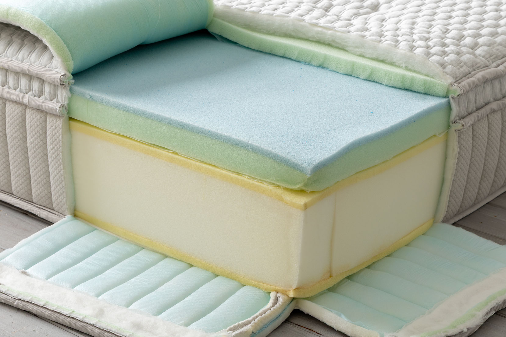 ウレタンフォームの歪み