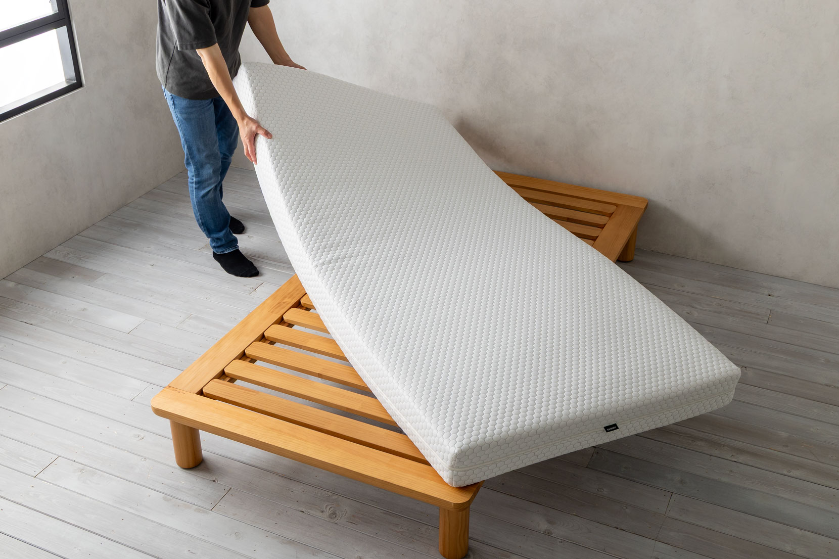 マットレスのハンドリング