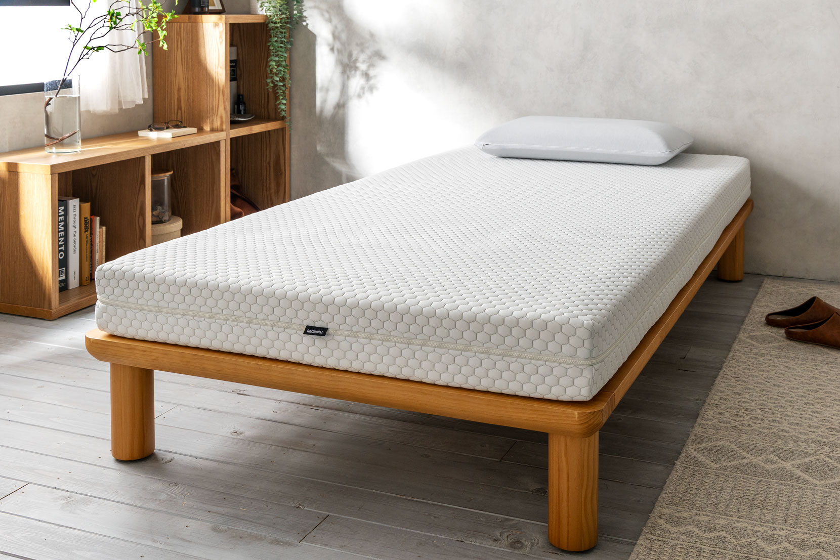 カリモク Mofmo マットレスの使用イメージ