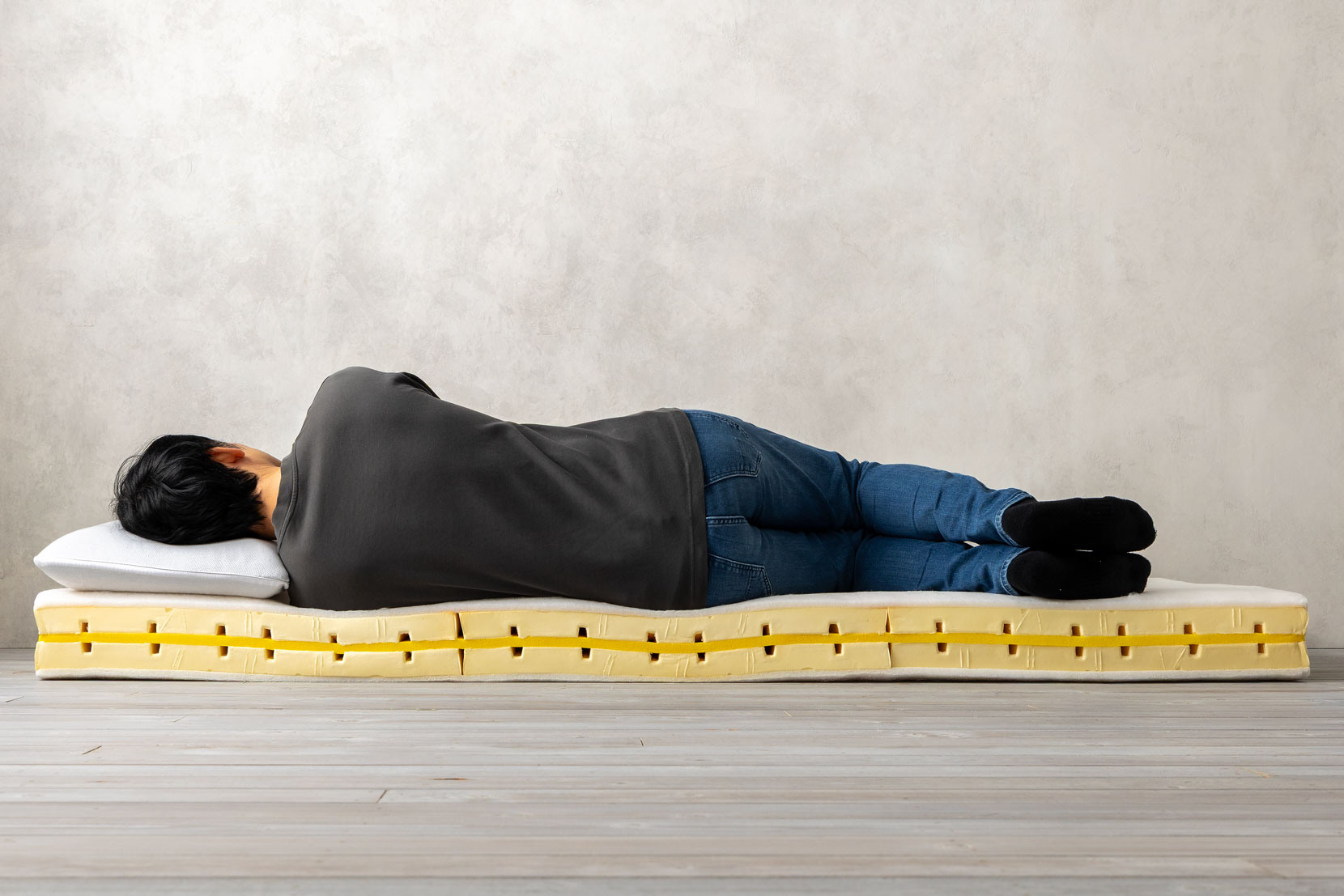 三層構造のマットレス