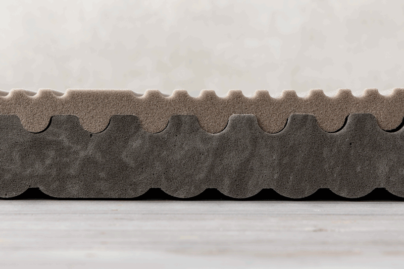 コアラフトン PLUSの芯材(ウレタンフォーム)