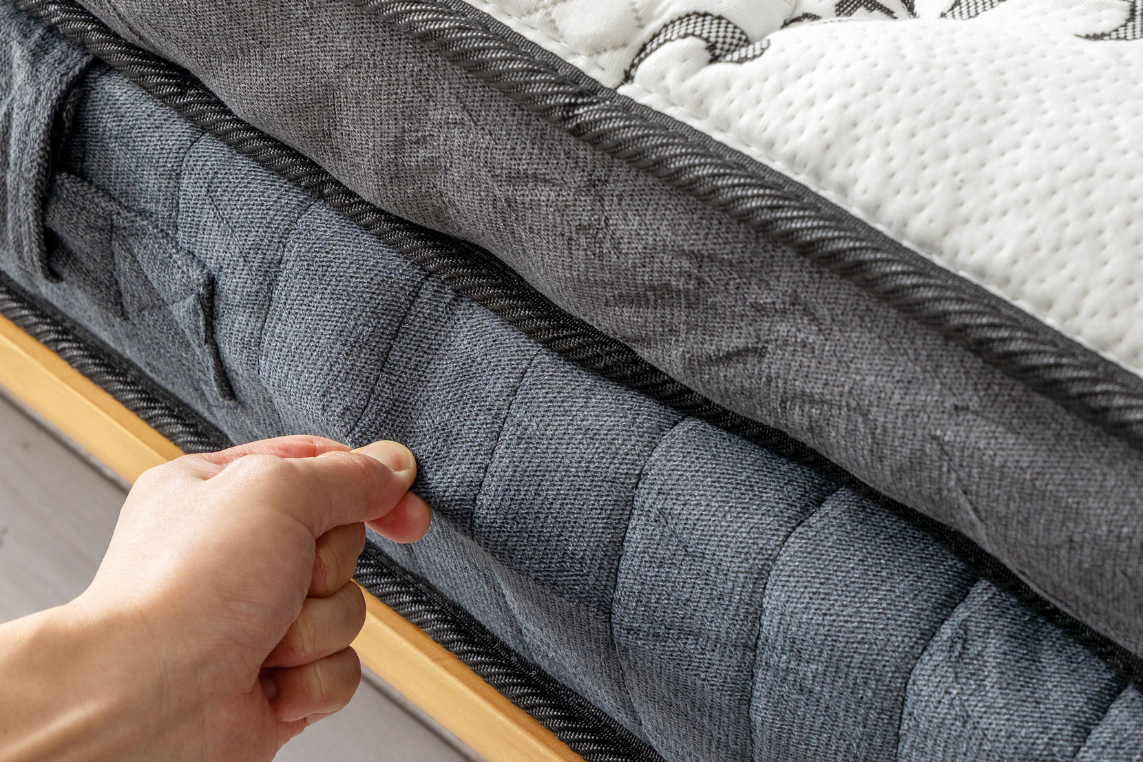 側面生地の伸縮性