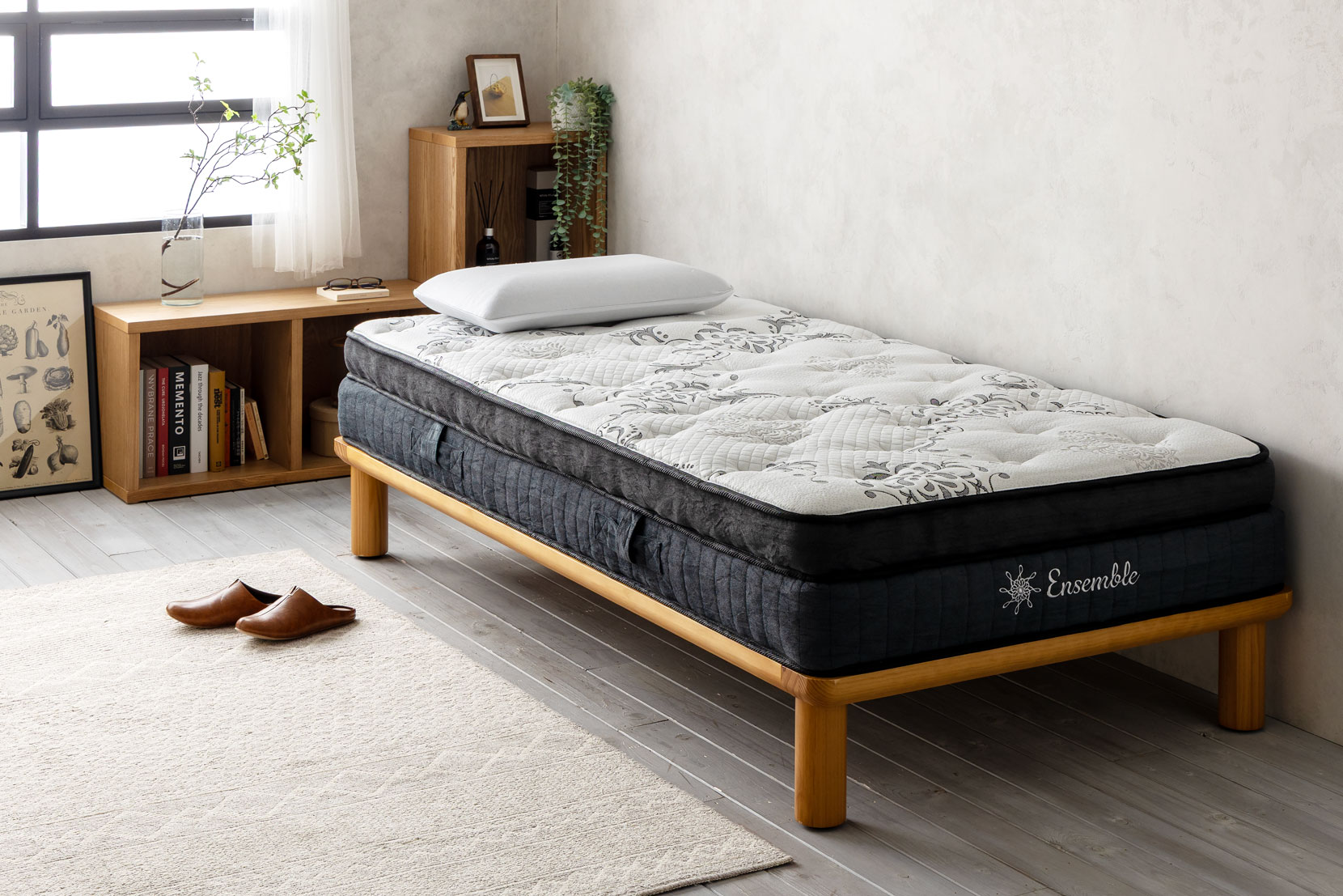 アンサンブルマットレス（2層コイルタイプ）の使用イメージ