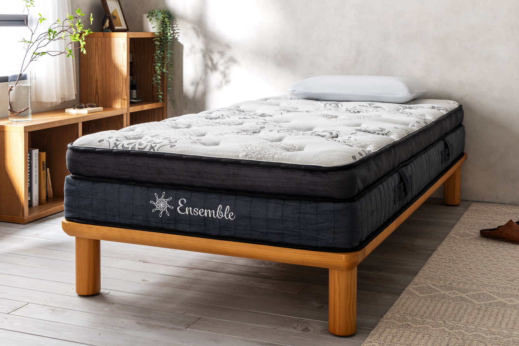 アンサンブルマットレス（2層コイルタイプ）の使用イメージ