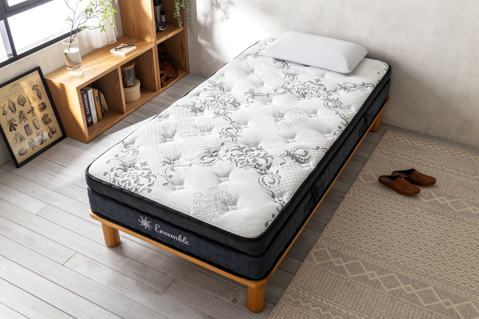 アンサンブルマットレス（2層コイルタイプ）の使用イメージ