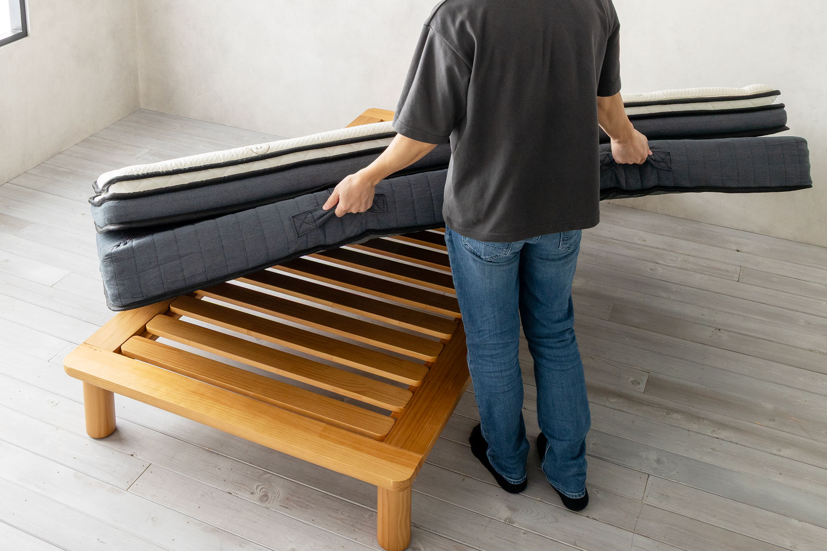 マットレスのハンドリング