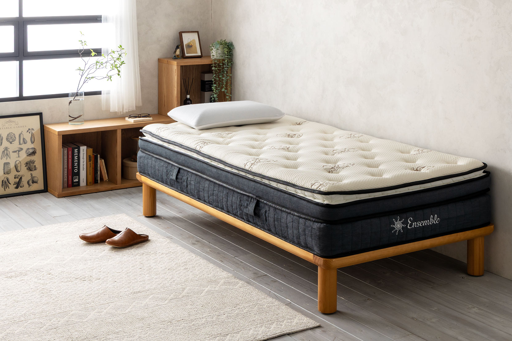 アンサンブルマットレス（低反発タイプ）の使用イメージ