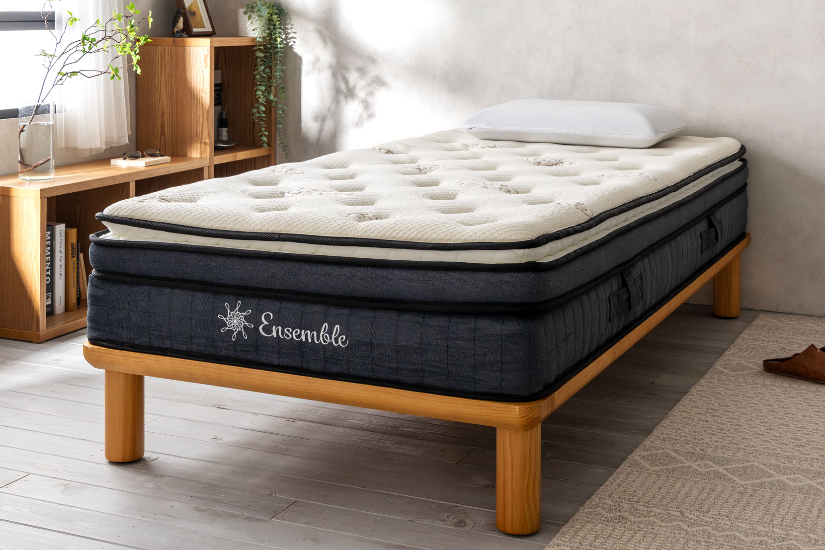 アンサンブルマットレス（低反発タイプ）の使用イメージ