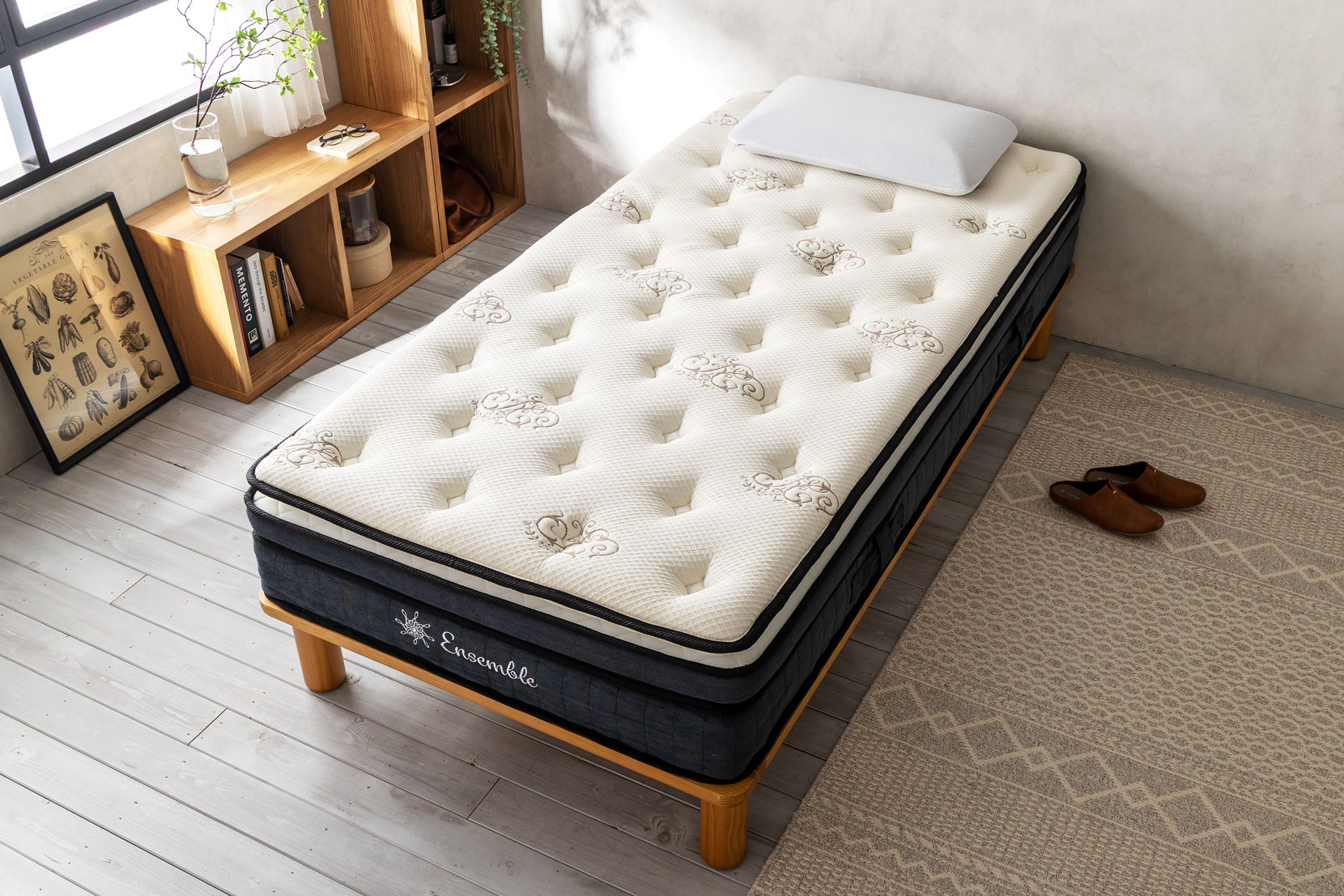 アンサンブルマットレス（低反発タイプ）の使用イメージ