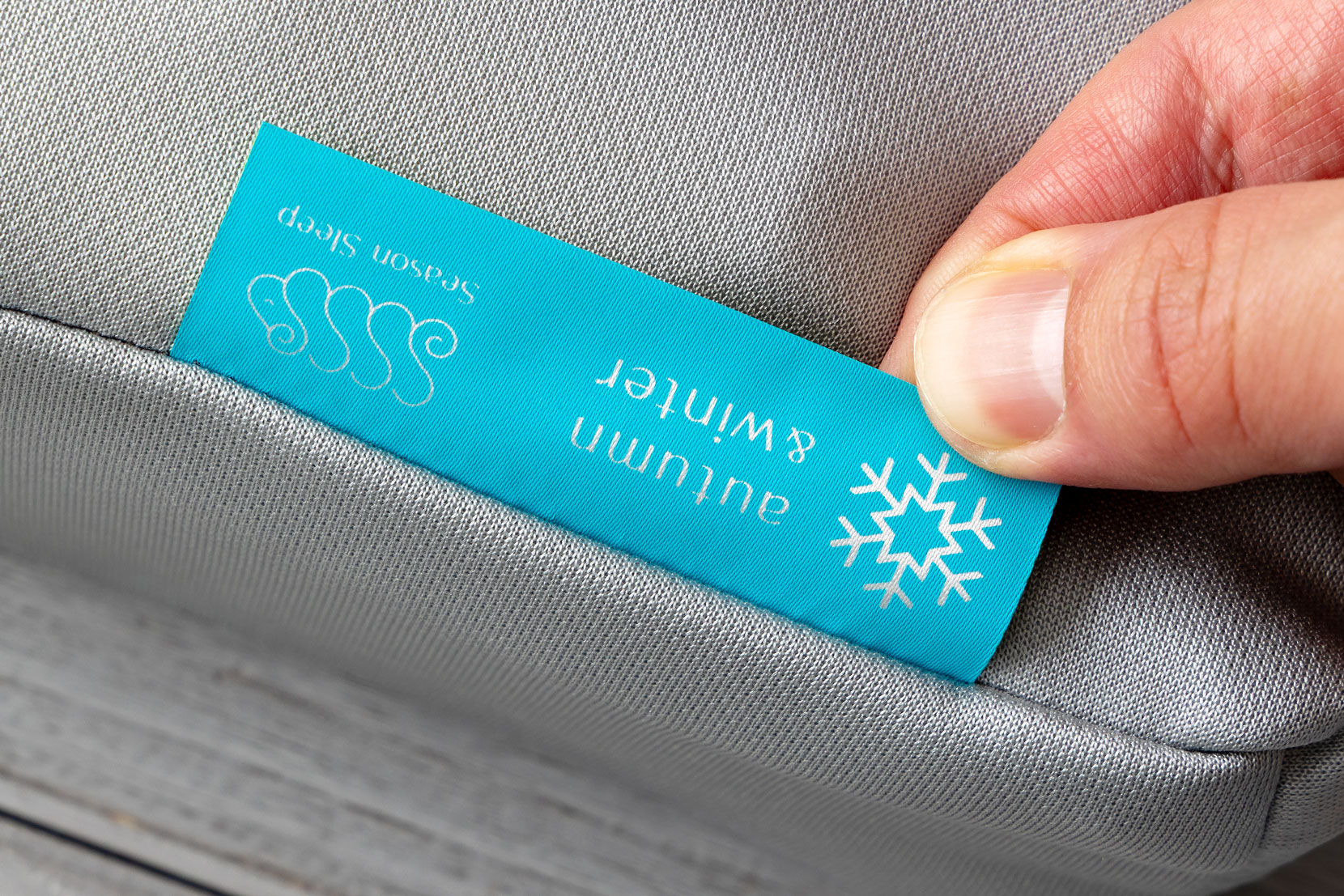 秋冬面のラベル