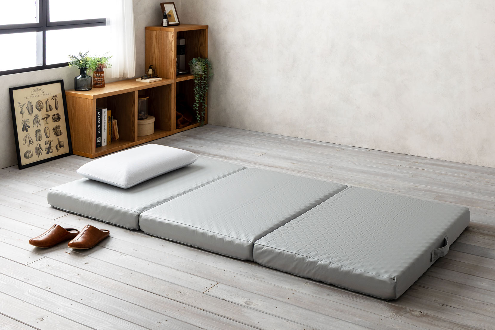 シーズンスリープ リバーシブルマットレスの使用イメージ