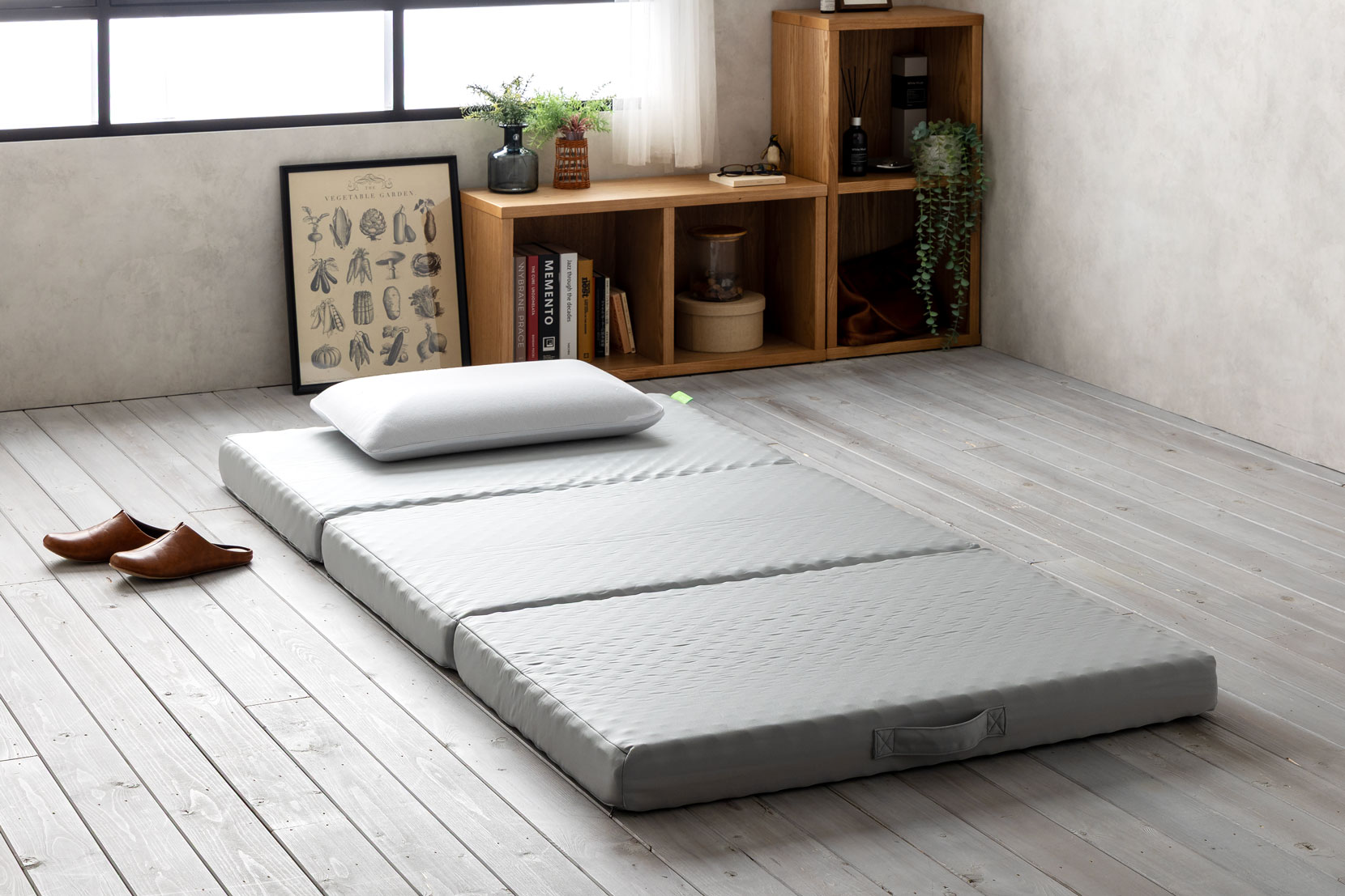 シーズンスリープ リバーシブルマットレスの使用イメージ