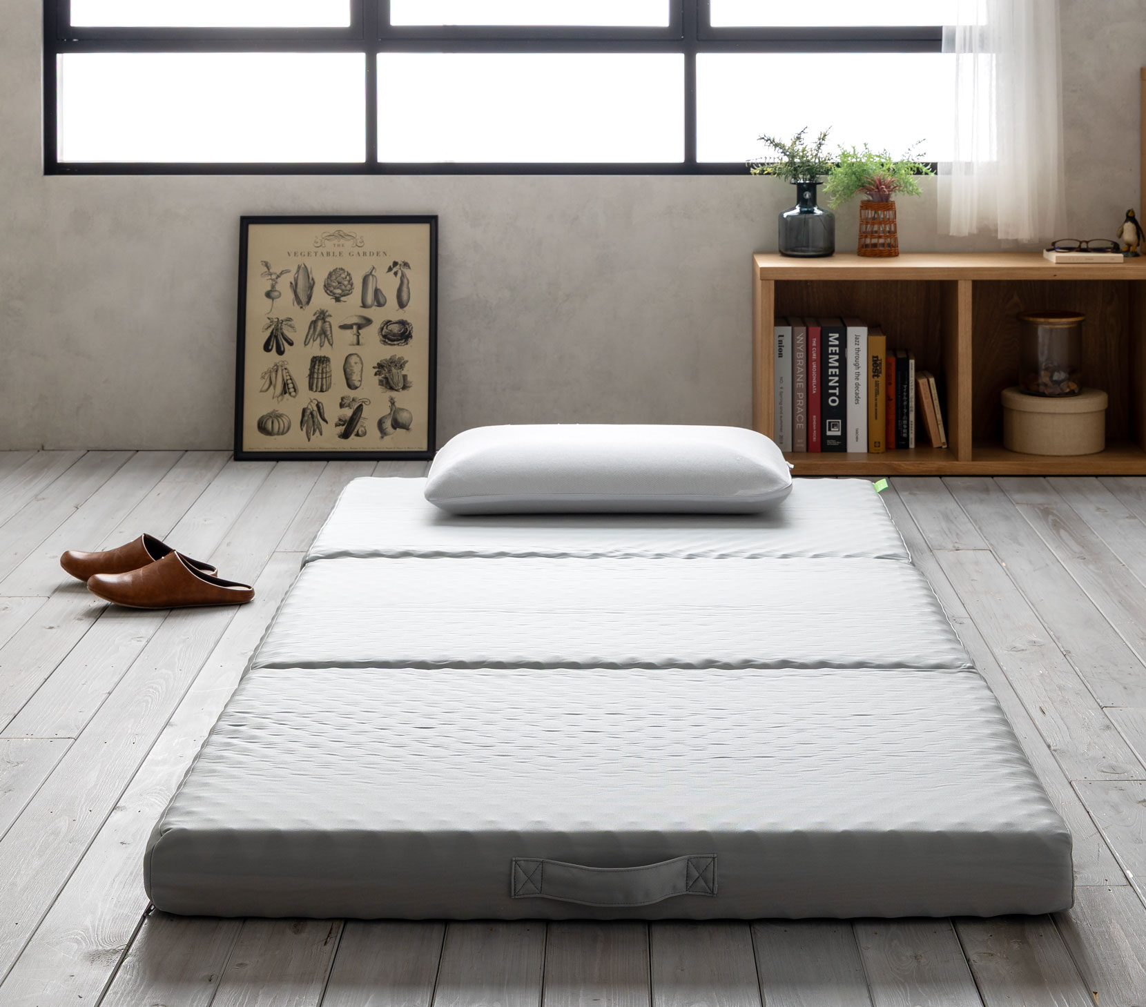 シーズンスリープ リバーシブルマットレスの使用イメージ