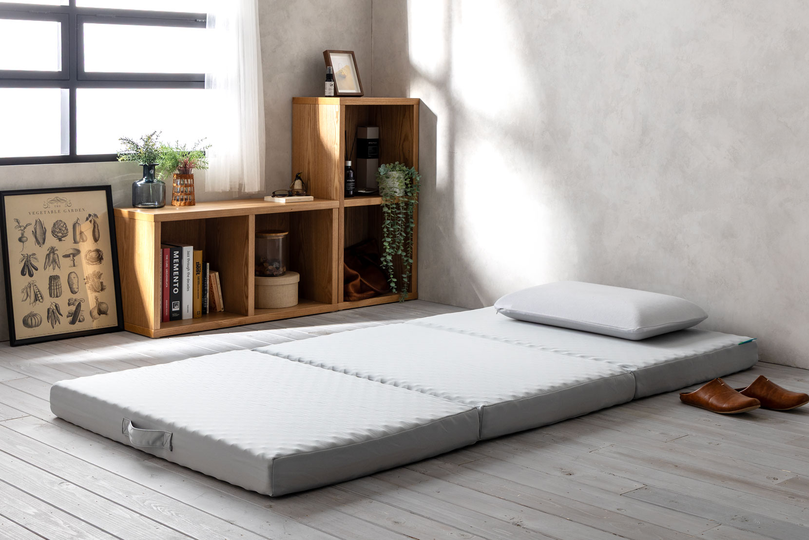 シーズンスリープ リバーシブルマットレスの使用イメージ