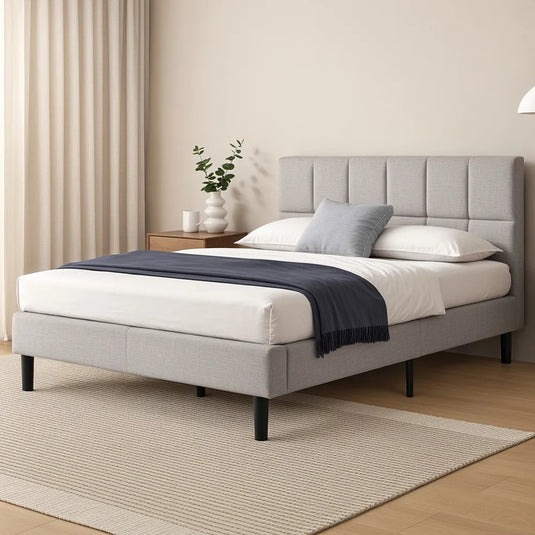 Lottie ベッドフレーム ファブリック