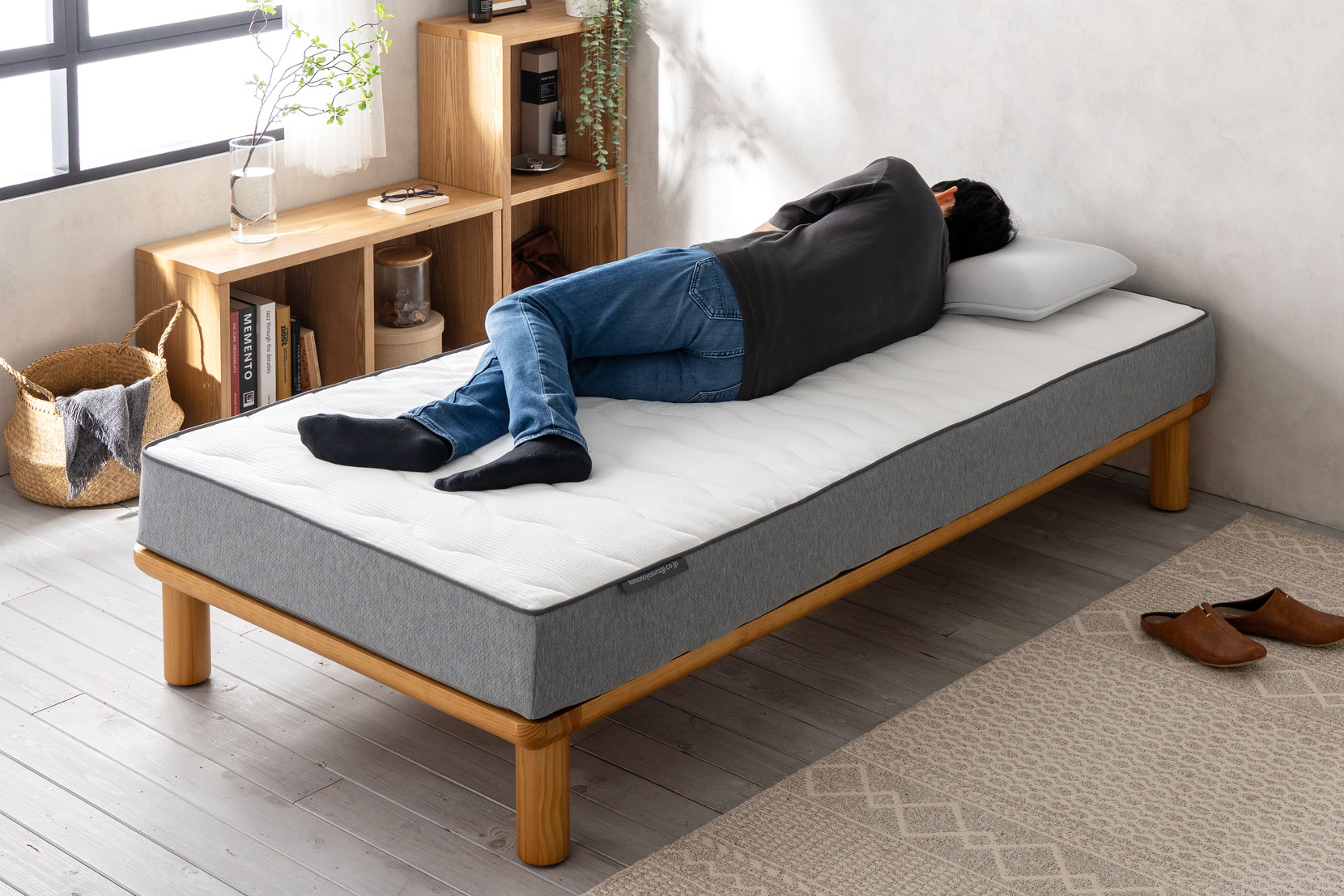 雲のやすらぎプレミアム マットレスⅡの使用イメージ