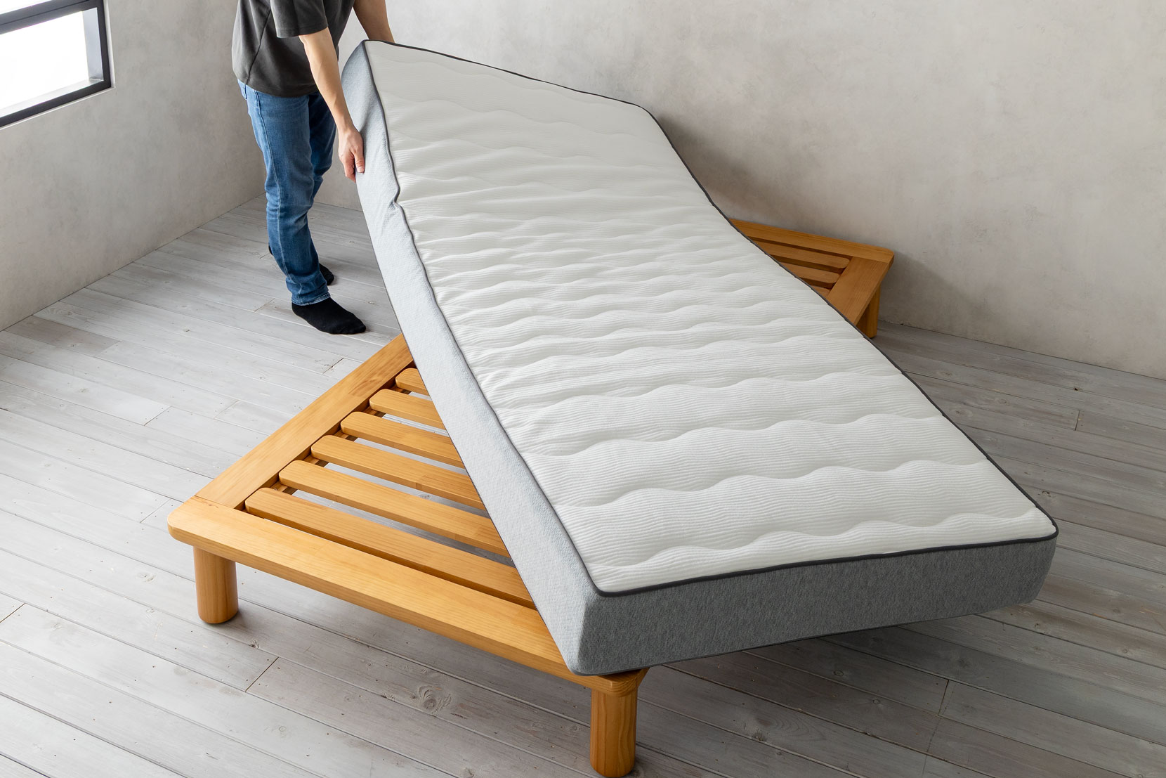 マットレスのハンドリング