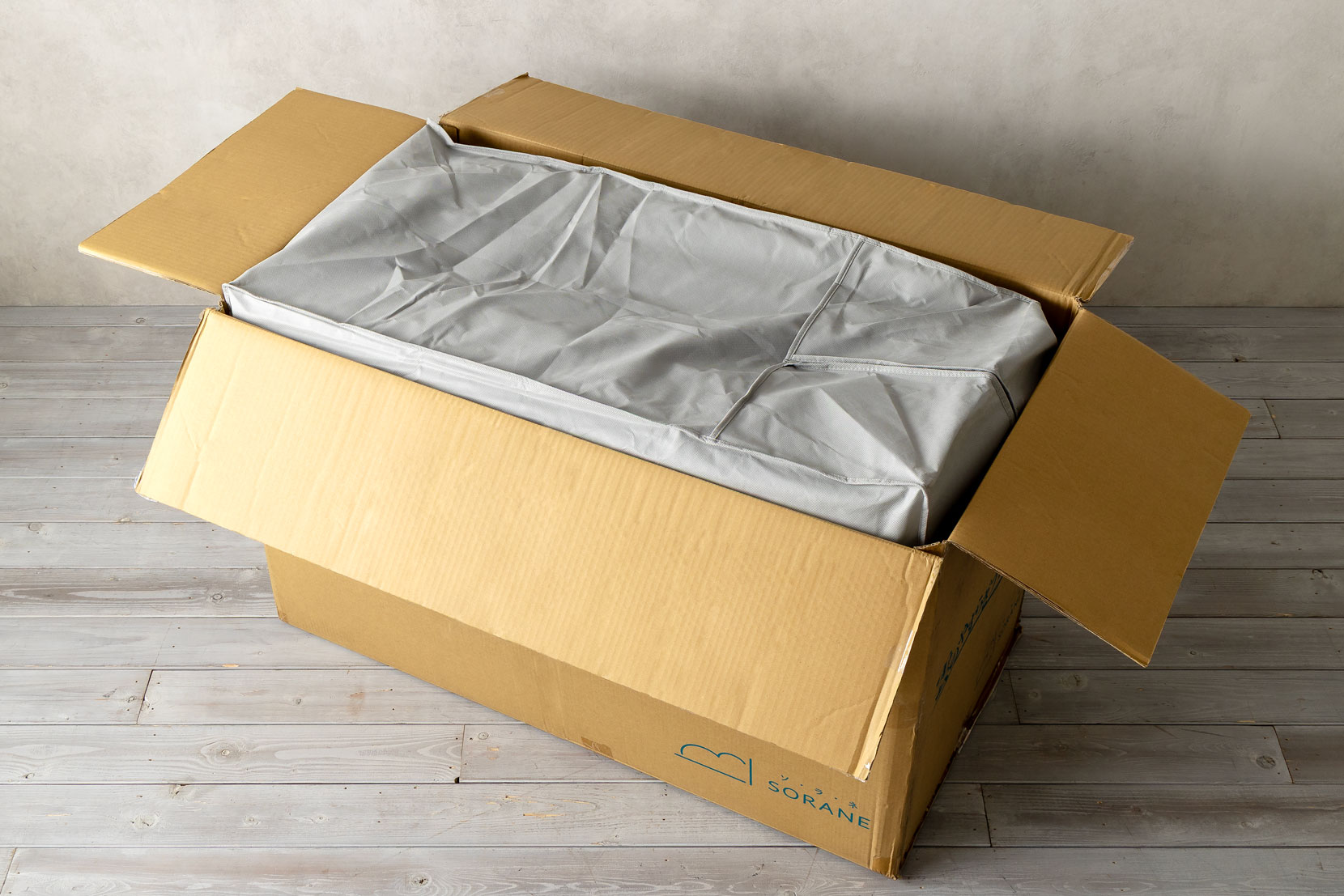 段ボールの開封