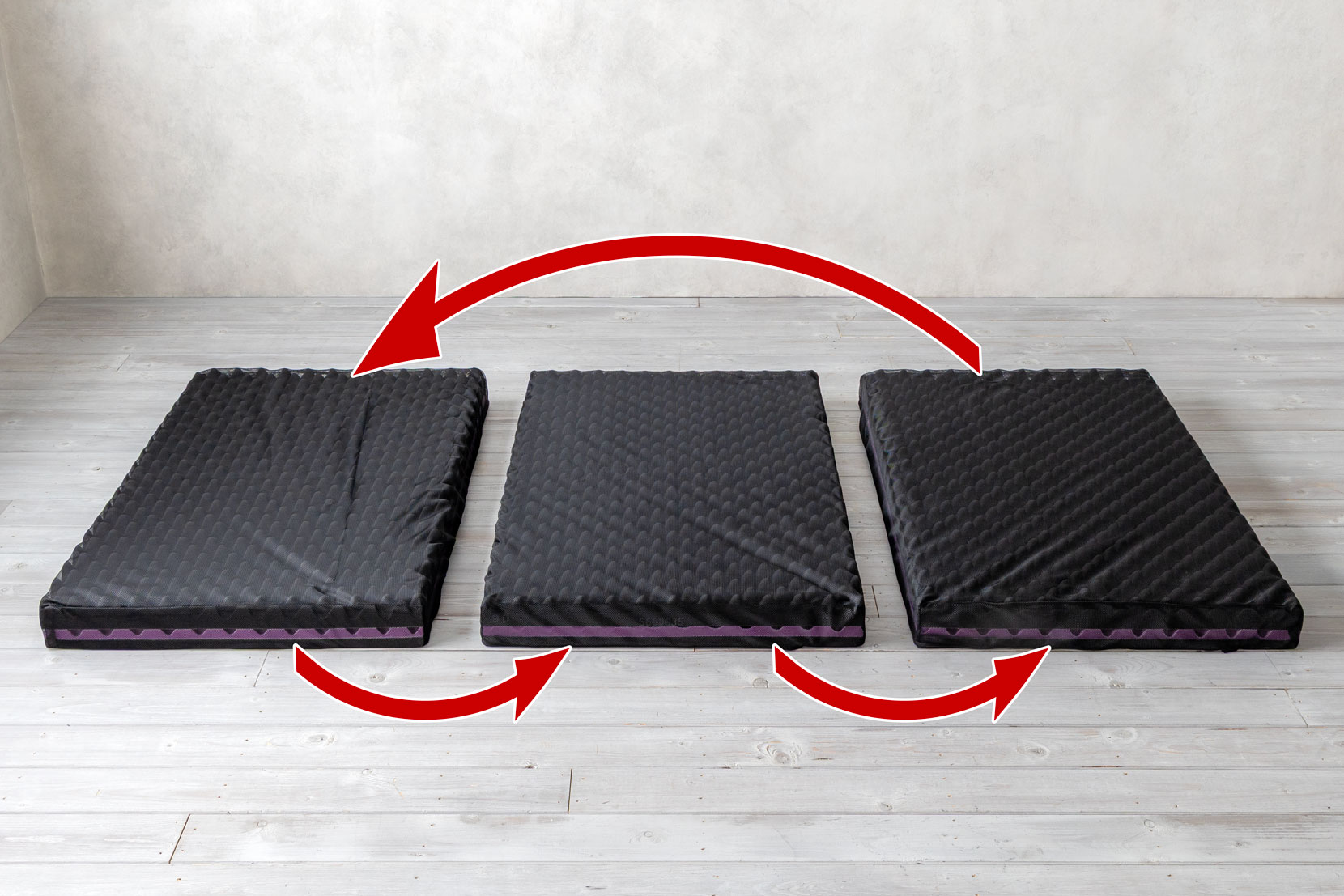 芯材のローテーション