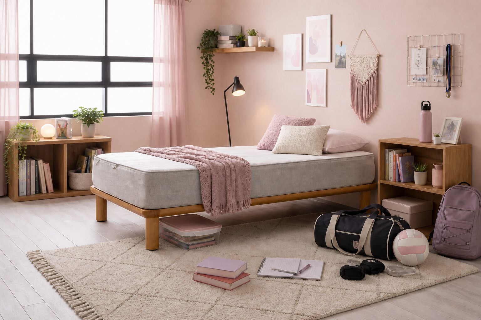 中学生の女子部屋のイメージ